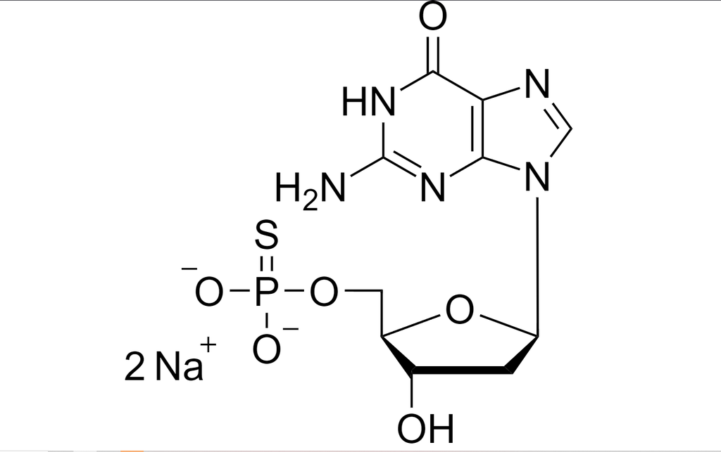 2'- Deoxyguanosine- 5'- O- monophosphorothioate (5'-dGMPS), sodium salt - 5 umol (~1.8 mg)